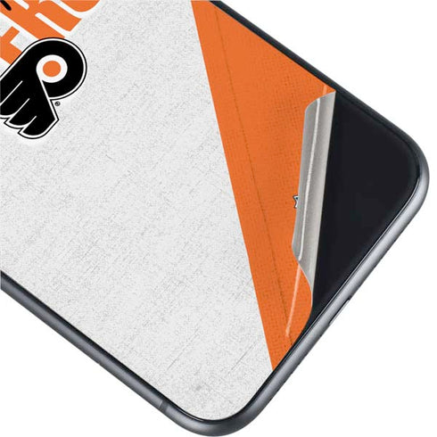 NHL Philadelphia Flyers Script iPhone 11 Skin