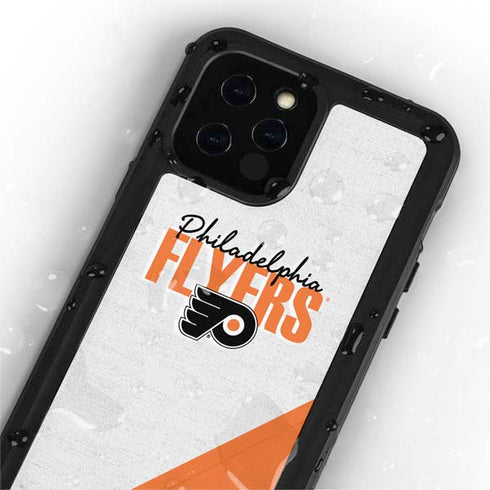 NHL Philadelphia Flyers Script iPhone 12 Pro Max Waterproof Case