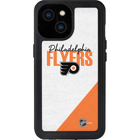 NHL Philadelphia Flyers Script iPhone 13 Mini Waterproof Case