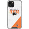 NHL Philadelphia Flyers Script iPhone 14 Plus Clear Case