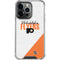 NHL Philadelphia Flyers Script iPhone 15 Pro Clear Case