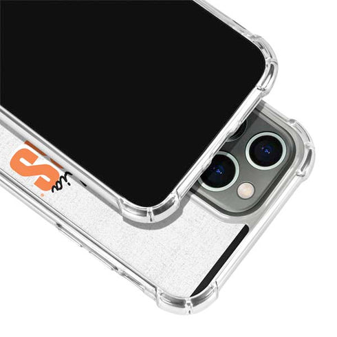 NHL Philadelphia Flyers Script iPhone 15 Pro Clear Case