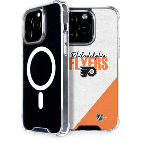 NHL Philadelphia Flyers Script iPhone 14 Pro MagSafe Case