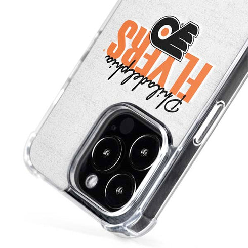 NHL Philadelphia Flyers Script iPhone 15 Pro Max MagSafe Case