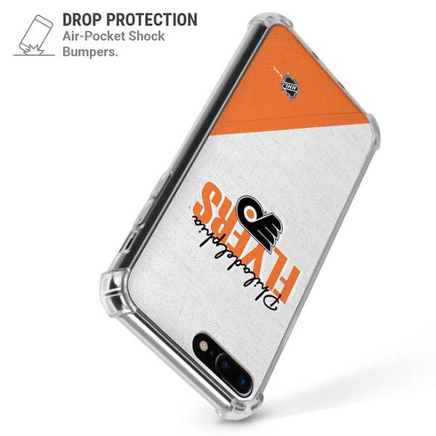 NHL Philadelphia Flyers Script iPhone 7/8 Plus Clear Case