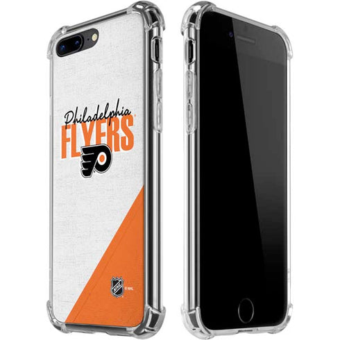 NHL Philadelphia Flyers Script iPhone 7/8 Plus Clear Case