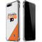 NHL Philadelphia Flyers Script iPhone 7/8 Plus Clear Case
