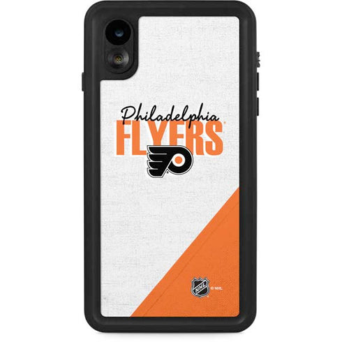 NHL Philadelphia Flyers Script iPhone XR Waterproof Case