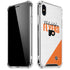 NHL Philadelphia Flyers Script iPhone XS Max Clear Case
