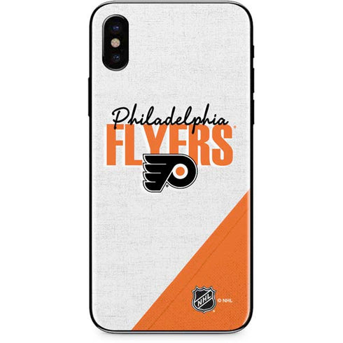 NHL Philadelphia Flyers Script iPhone XS Max Skin