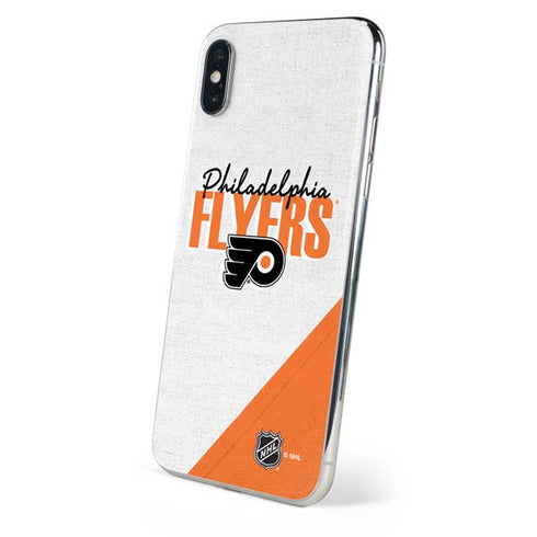 NHL Philadelphia Flyers Script iPhone XS Skin