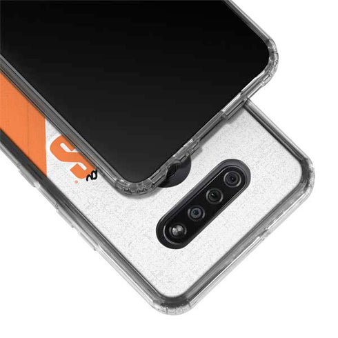 NHL Philadelphia Flyers Script LG K51/Q51 Clear Case