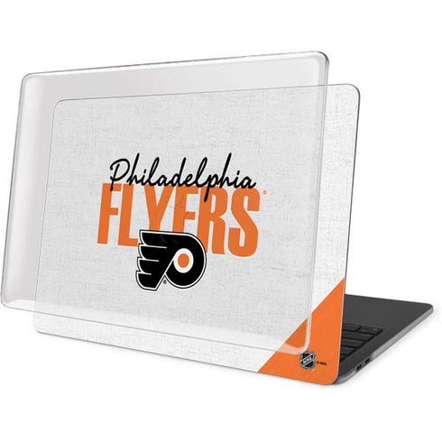 NHL Philadelphia Flyers Script MacBook Pro 15in (2016-19) Case plus Skin