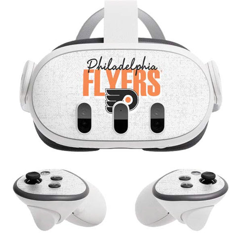 NHL Philadelphia Flyers Script Meta Quest 3 Skin