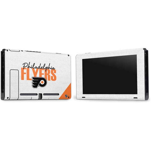 NHL Philadelphia Flyers Script Nintendo Switch Bundle Skin