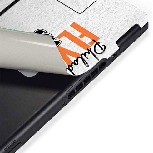 NHL Philadelphia Flyers Script Nintendo Switch Bundle Skin