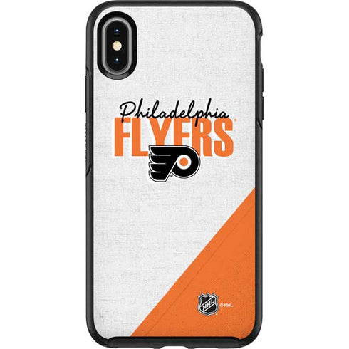 NHL Philadelphia Flyers Script Otterbox Symmetry iPhone Skin
