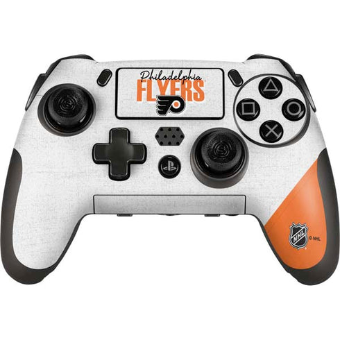 NHL Philadelphia Flyers Script PlayStation Scuf Vantage 2 Controller Skin
