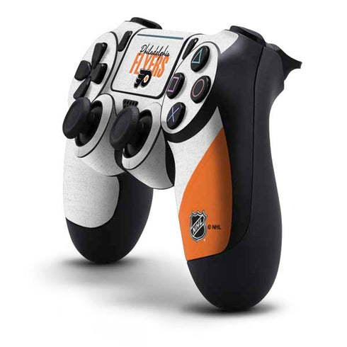 NHL Philadelphia Flyers Script PS4 Pro/Slim Controller Skin