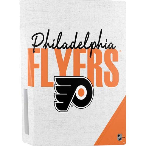 NHL Philadelphia Flyers Script PS5 Console Skin