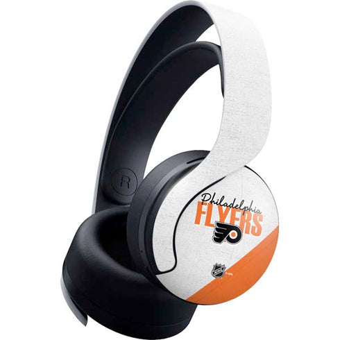 NHL Philadelphia Flyers Script PULSE 3D Wireless Headset for PS5 Skin