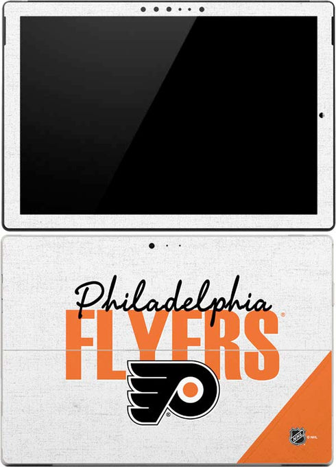 NHL Philadelphia Flyers Script Surface Pro 4 Skin