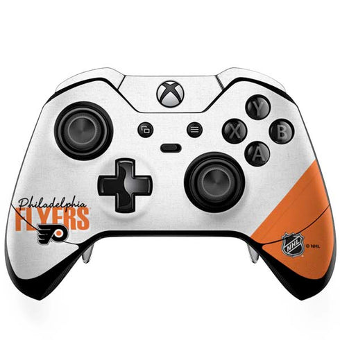 NHL Philadelphia Flyers Script Xbox One Elite Controller Skin