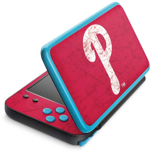 MLB Philadelphia Phillies - Solid Distressed Nintendo 2DS XL (2017) Skin