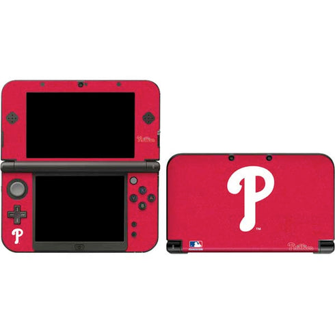 MLB Philadelphia Phillies - Solid Distressed 3DS XL 2015 Skin