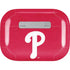 MLB Philadelphia Phillies - Solid Distressed Apple AirPods Pro Skin