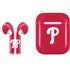 MLB Philadelphia Phillies - Solid Distressed Apple AirPods Skin