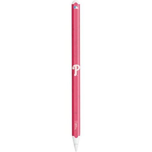 MLB Philadelphia Phillies - Solid Distressed Apple Pencil (2nd Gen 2019) Skin