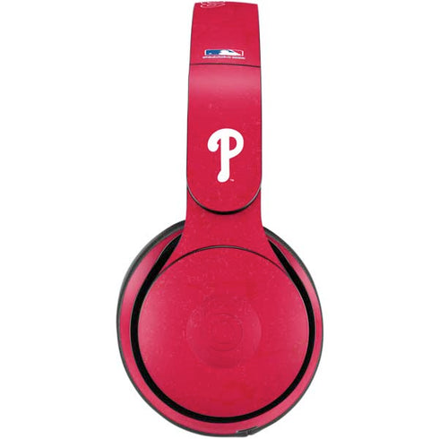 MLB Philadelphia Phillies - Solid Distressed Beats Solo Pro Skin