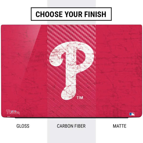 MLB Philadelphia Phillies - Solid Distressed Dell Vostro Skin