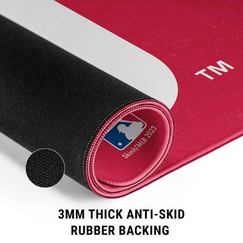 MLB Philadelphia Phillies - Solid Distressed Gaming Mouse Pad