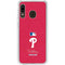 MLB Philadelphia Phillies - Solid Distressed Galaxy A20 Clear Case