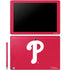MLB Philadelphia Phillies - Solid Distressed Galaxy Book 12in Skin