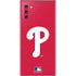 MLB Philadelphia Phillies - Solid Distressed Galaxy Note 10 Skin