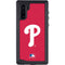 MLB Philadelphia Phillies - Solid Distressed Galaxy Note 10 Waterproof Case