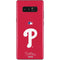 MLB Philadelphia Phillies - Solid Distressed Galaxy Note 8 Skin