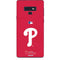 MLB Philadelphia Phillies - Solid Distressed Galaxy Note 9 Skin
