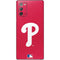 MLB Philadelphia Phillies - Solid Distressed Galaxy Note20 5G Skin