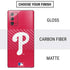 MLB Philadelphia Phillies - Solid Distressed Galaxy Note20 5G Skin