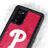 MLB Philadelphia Phillies - Solid Distressed Galaxy Note20 5G Waterproof Case