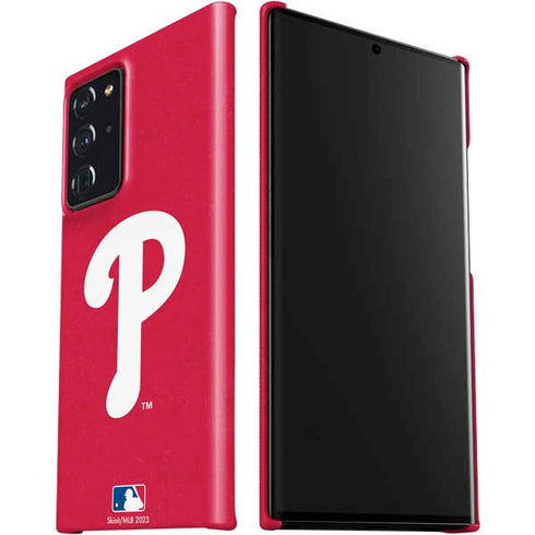 MLB Philadelphia Phillies - Solid Distressed Galaxy Note20 Ultra 5G Lite Case