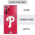MLB Philadelphia Phillies - Solid Distressed Galaxy Note20 Ultra 5G Skin