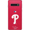 MLB Philadelphia Phillies - Solid Distressed Galaxy S10 Skin