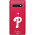 MLB Philadelphia Phillies - Solid Distressed Galaxy S10 Skin
