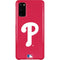 MLB Philadelphia Phillies - Solid Distressed Galaxy S20 Lite Case