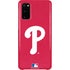 MLB Philadelphia Phillies - Solid Distressed Galaxy S20 Lite Case